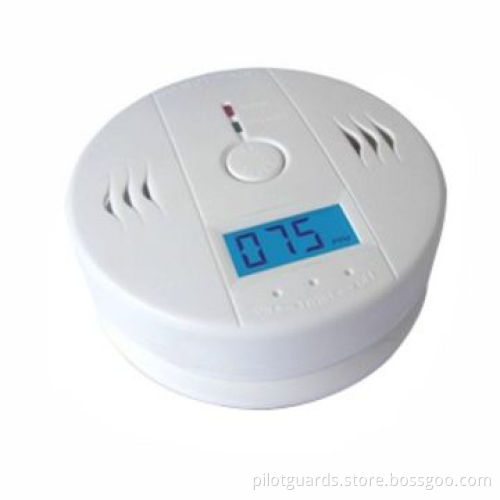 LCD Carbon Mononxide Alarm, 9V Battery, 3 LED Indicator Lights, EN 50291 & RoHS Marks